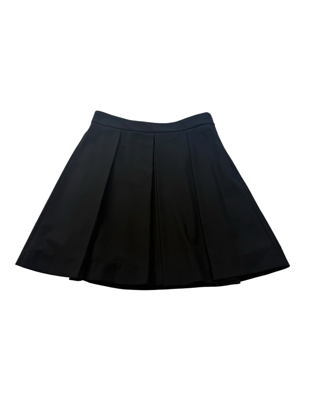 CeCe Classic Black Pleated Circle Mini Skirt Size 0 Minimalist